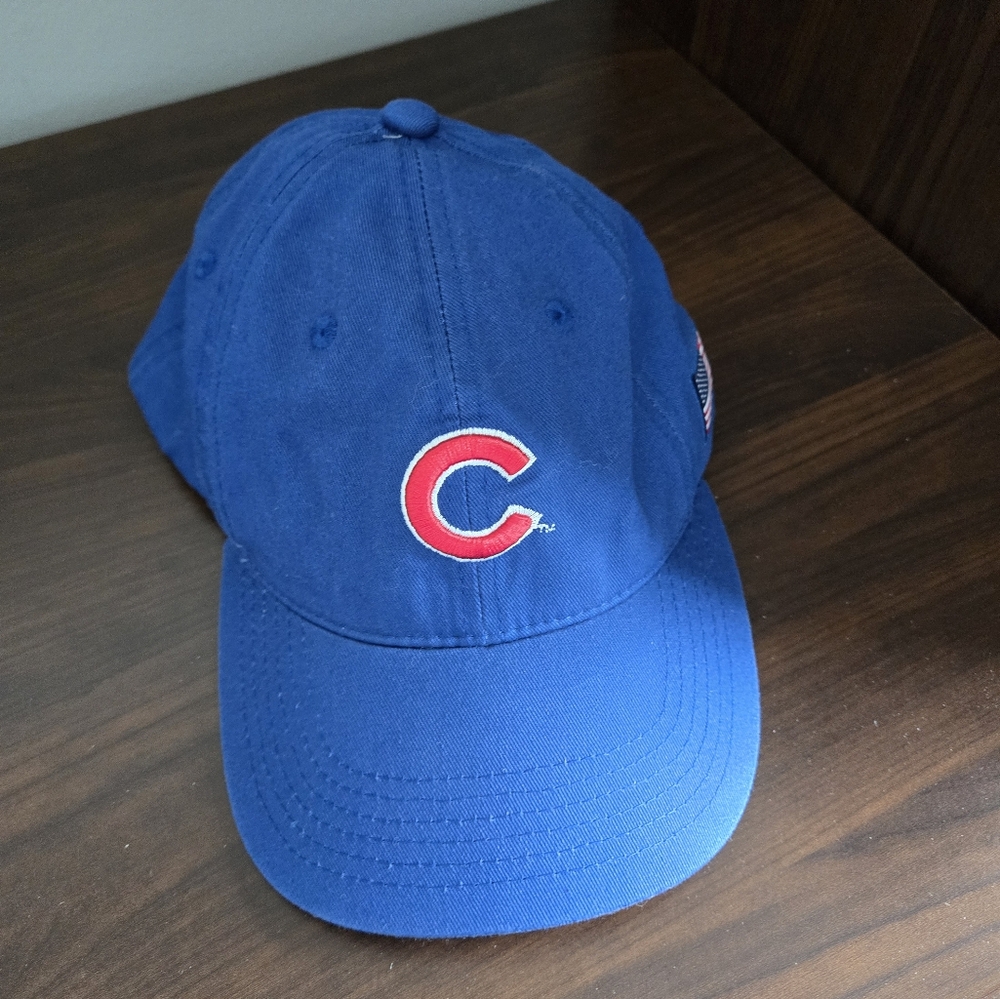 Chicago Cubs Blue Baseball Cap with Red Logo